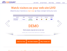 Tablet Screenshot of 123count.com